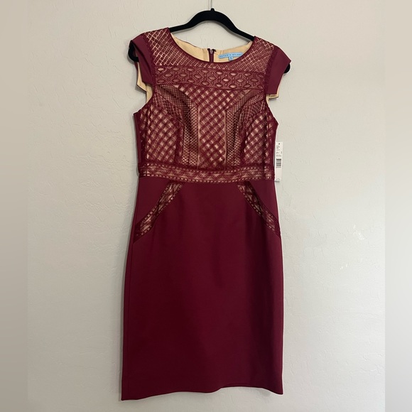 NWT Antonio Melani Cabernet dress - Picture 1 of 5
